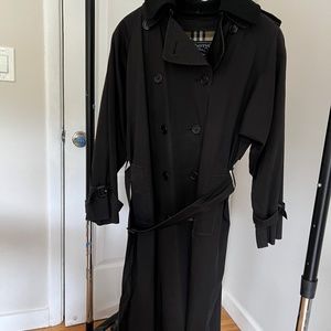 Burberry Midnight Blue Raincoat/Trench with Lining